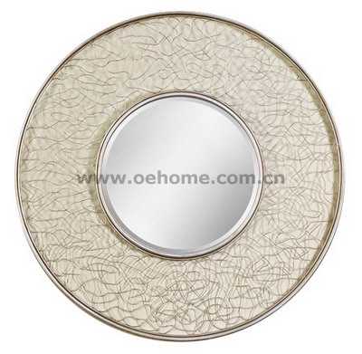 8385 Decorative modern hanging metal wall mirror